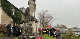 New Radnor gathers for Remembrance Sunday