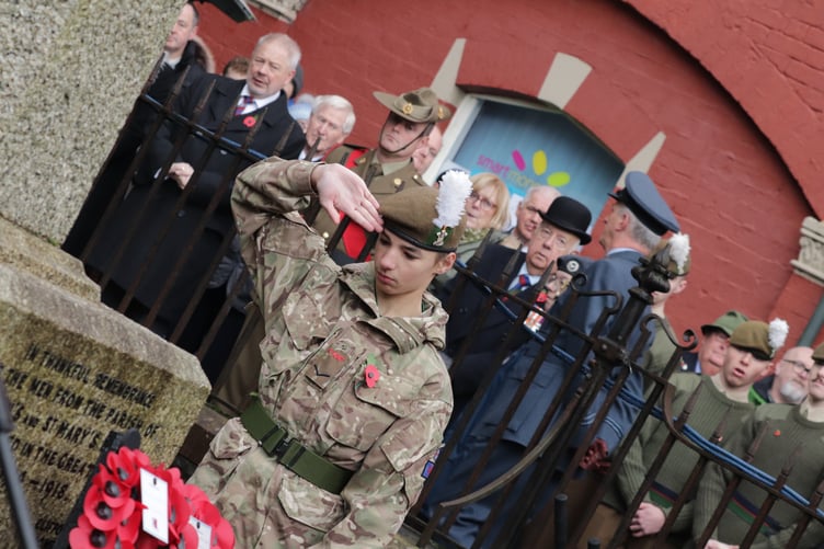 Remembrance in Brecon