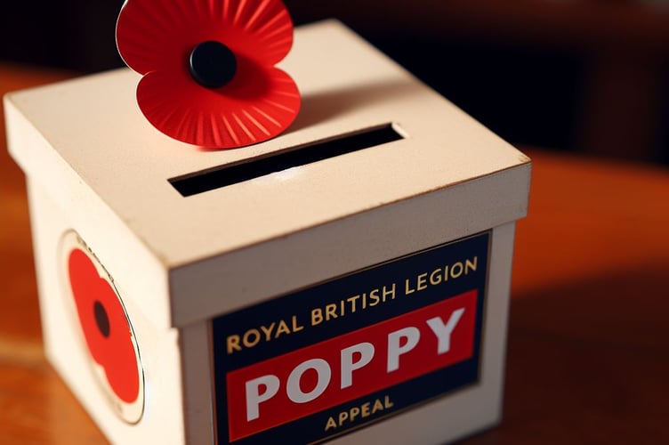 Steve said that a substantial amount was in the poppy appeal box. The police have been notified, and are investigating.