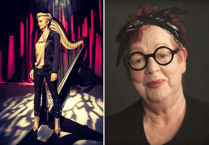 Jo Brand and Catrin Finch star in short film for Powys harp project