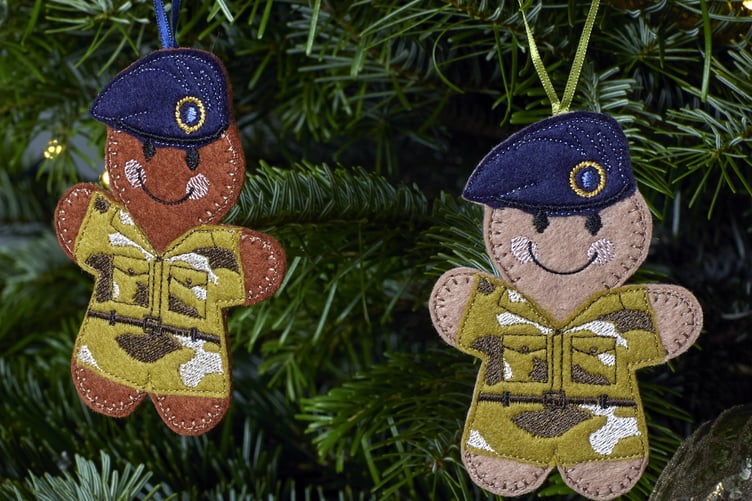 SSAFA Xmas decoration