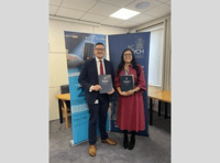 James Evans backs NHS mental health helpline at Senedd event