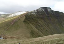 Diversions in place for path up to Pen-y-Fan after footbridge closure