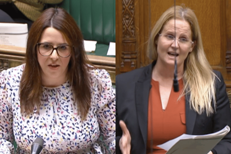 MPs Fay Jones and Beth Winter