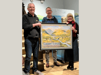Heritage centre chairman retires after 14 years of involvement