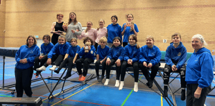 Coach Sue’s retirement marks the end of Brecon Trampoline Club