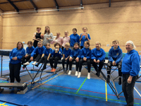 Coach Sue’s retirement marks the end of Brecon Trampoline Club