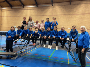 Coach Sue’s retirement marks the end of Brecon Trampoline Club
