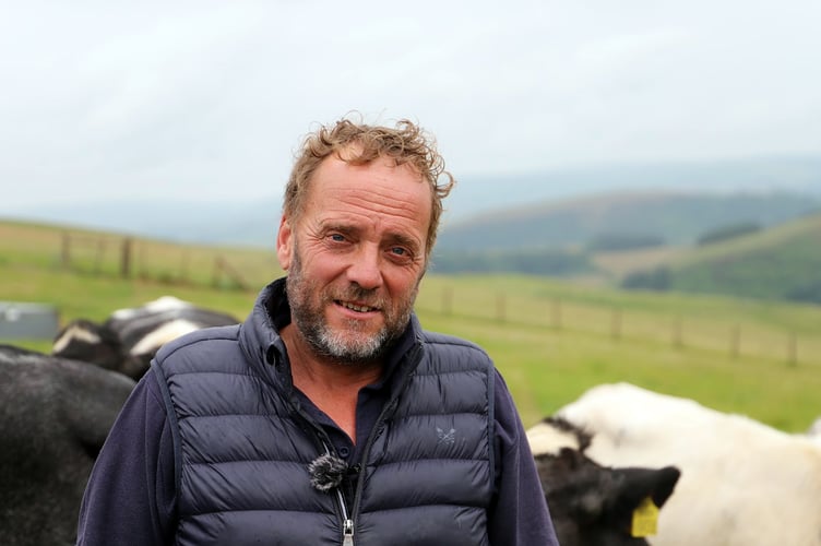 Radnorshire farmer Robert Lyon of Lower House Farm