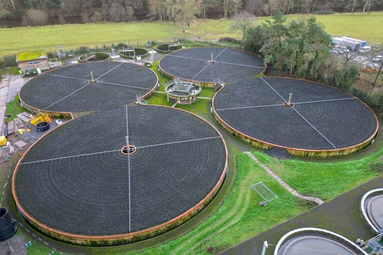Brecon's wastewater site is one of the main pollutants of the River Usk, which is why the upgrades are vital.