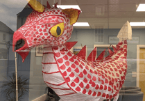 Enter the Monmouth dragon on Day 16 of our digital Advent Calendar 
