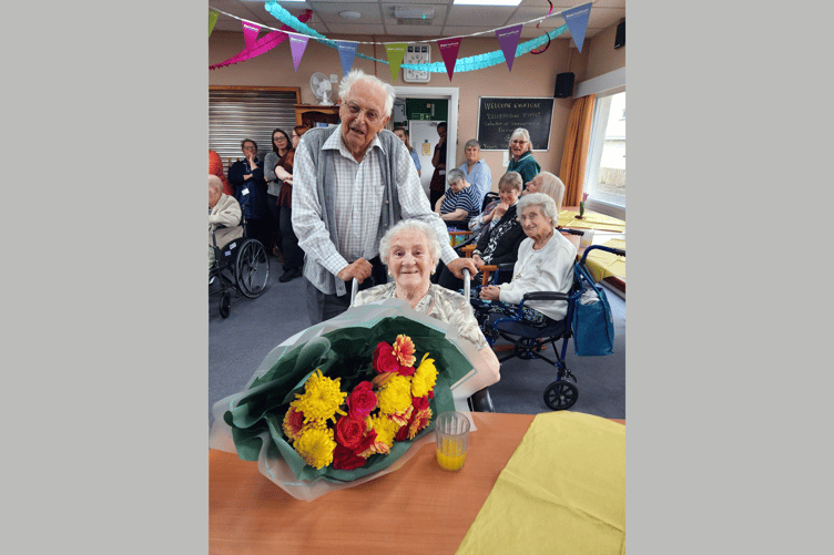 Alfred and Dorothy Walker have been married for 71 years.
