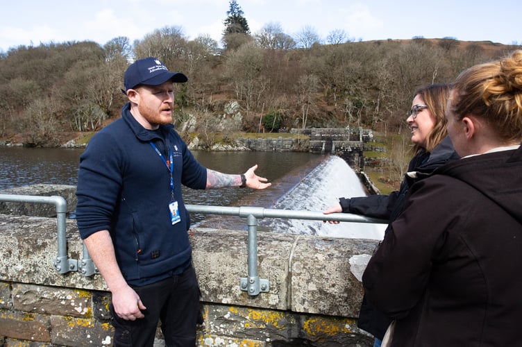 The Elan Valley Dam Open Day Tour at Pen y Garreg Dam