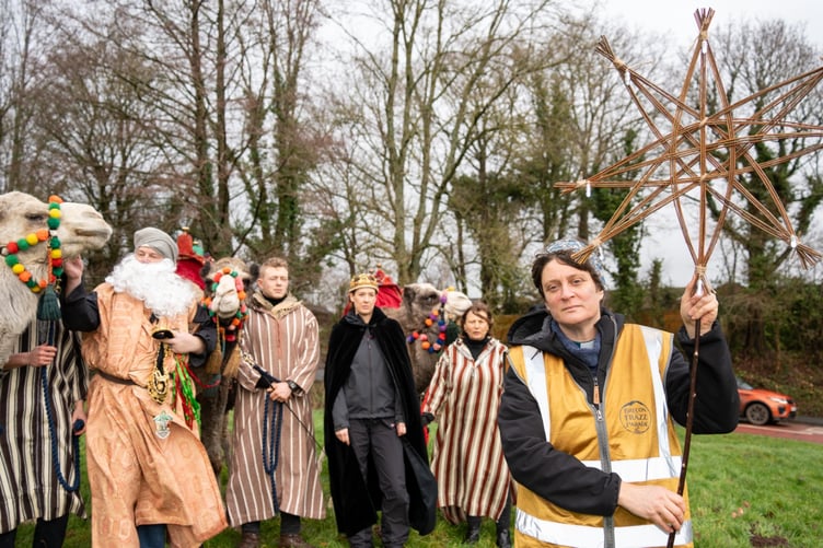 The Brecon Big Christmas celebration in full swing