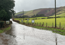 Floods reported in parts of Mid Wales