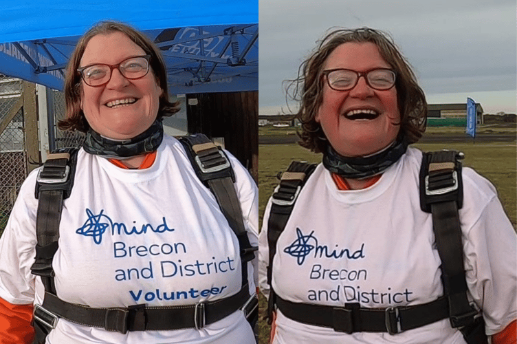 Christine Bullock skydive