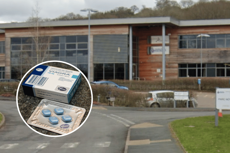 Llandrindod Wells Magistrates' Court and Viagra