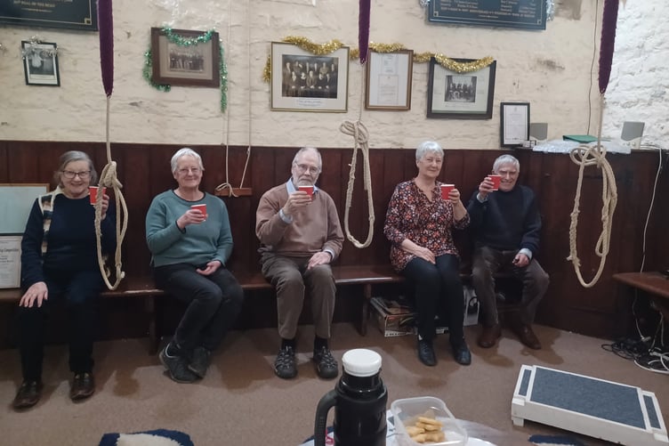 Brecon NY bellringers 2023/24