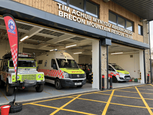 VIDEO: Brecon Mountain Rescue Team celebrate opening of new HQ