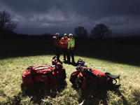 Family guided off Pen-y-Fan by Brecon Mountain Rescue Team