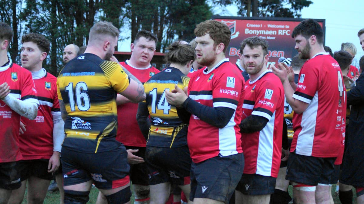 Brecon Rugby Brecon clinch thrilling one-point victory against Bonymaen | brecon ...