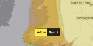 Met Office issues Amber weather warning over Powys for Storm Isha