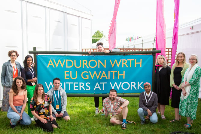 Hay Festival Writers at Work
