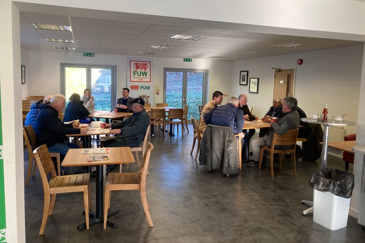 FUW Brecon and Radnor breakfast