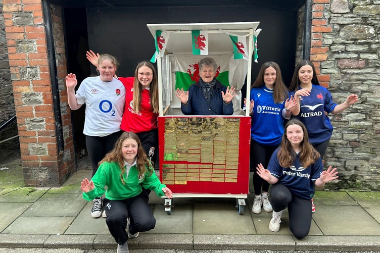 Lorna Keylock 2024 rugby raffle