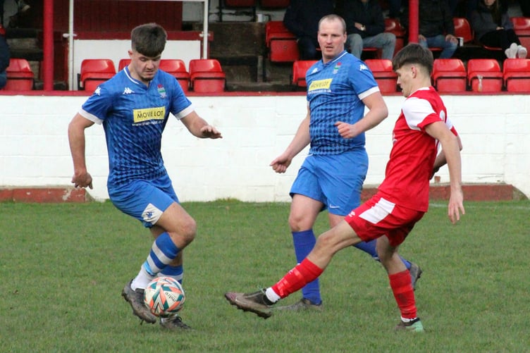 Knighton Town were defeated 2-1 at home by visiting Bargod Rangers
