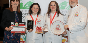 Powys apprentices strike gold to win new Green Chef Challenge contest