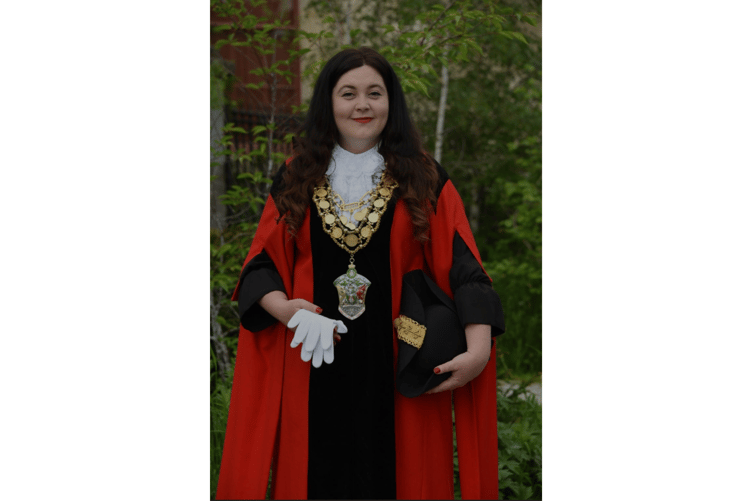 Mayor of Brecon, Cllr Michaela Davies