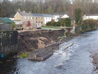 Decision due on future of collapsed Ystradgynlais river wall