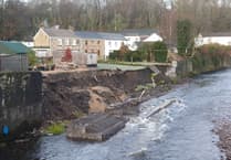 Natural Resources Wales unable to mend collapsed river wall