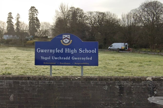 800 tonnes of soil has had to be dug out and taken away from Gwernyfed High School following an oil leak