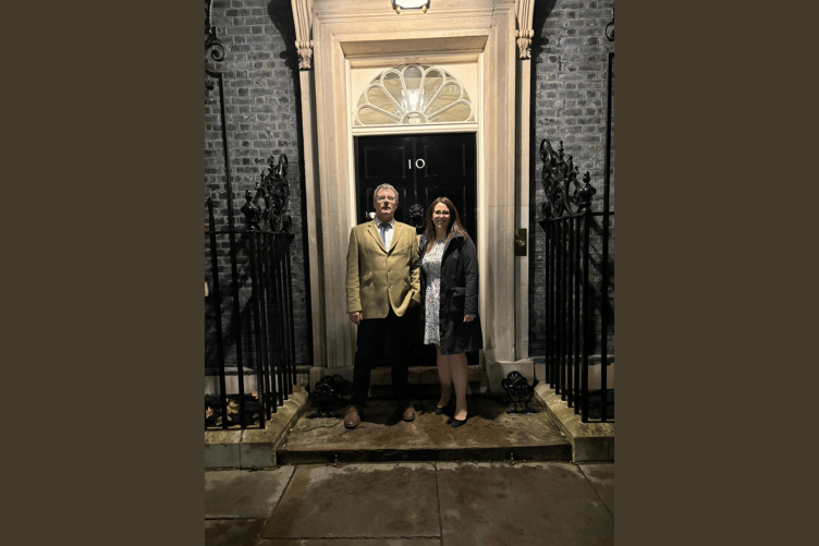 John Goodwin at 10 Downing Street