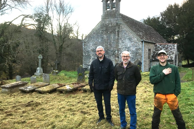 Residents are clearing the pathway towards a sustainable future for a historic church in Talybont-on-Usk thanks to funding from Green Man Festival’s charitable arm, the Green Man Trust.