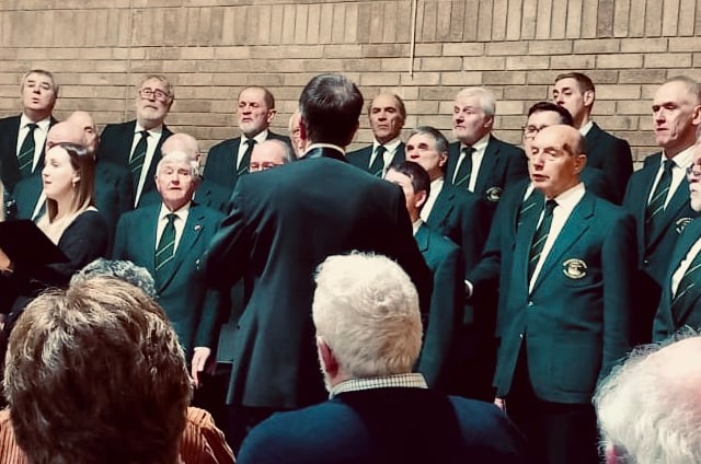 Rhayader and District Male Voice Choir raise money
