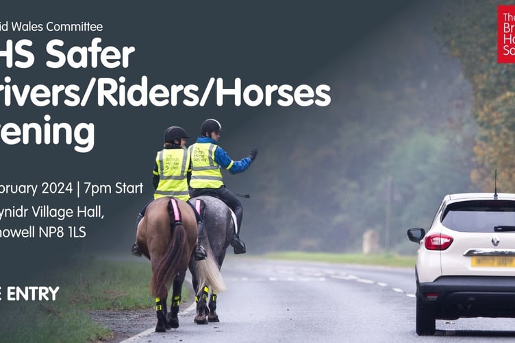 The British Horse Society will be hosting an event in Crickhowell