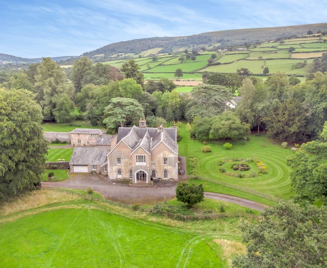 Gothic manor for sale with medieval features and "fantastic" parklands