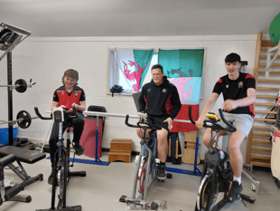 Brecon RFC youth teams raise thousands through 24-hour cycle challenge