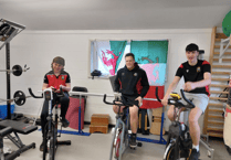 Brecon Rugby Club youth teams raise thousands through 24-hour cycle challenge