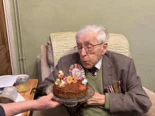 Talgarth's favourite son celebrates 103rd Birthday