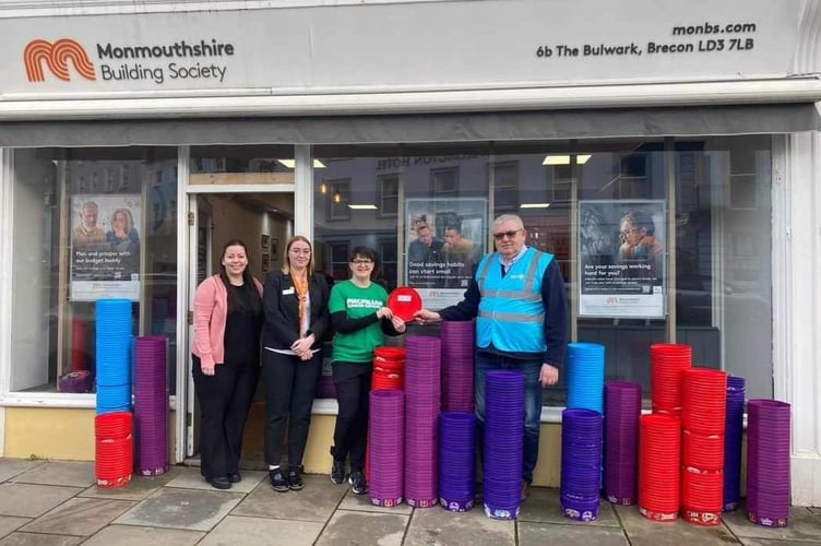 Brecon building society smashes Tub2Pub campaign goal | brecon-radnor.co.uk