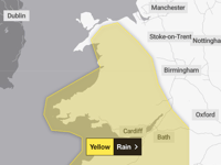 Video: Majority of Wales issued with yellow weather warning