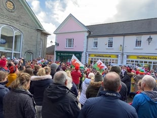 VIDEO: Brecon schoolchildren perform Calon Lân on St.David's Day