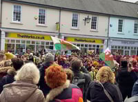 VIDEO: Brecon schoolchildren perform Yma o Hyd on St David's Day