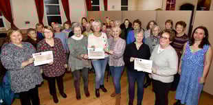 Builth Ladies Choir raises thousands for good causes