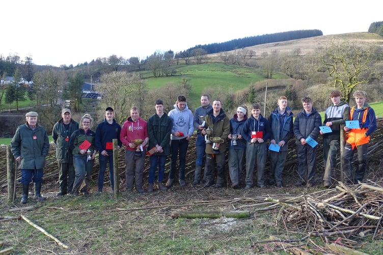 Hedging competition Brecknock YFC