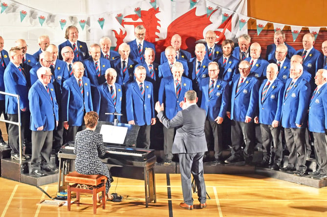 St David's Day concert Builth Wells